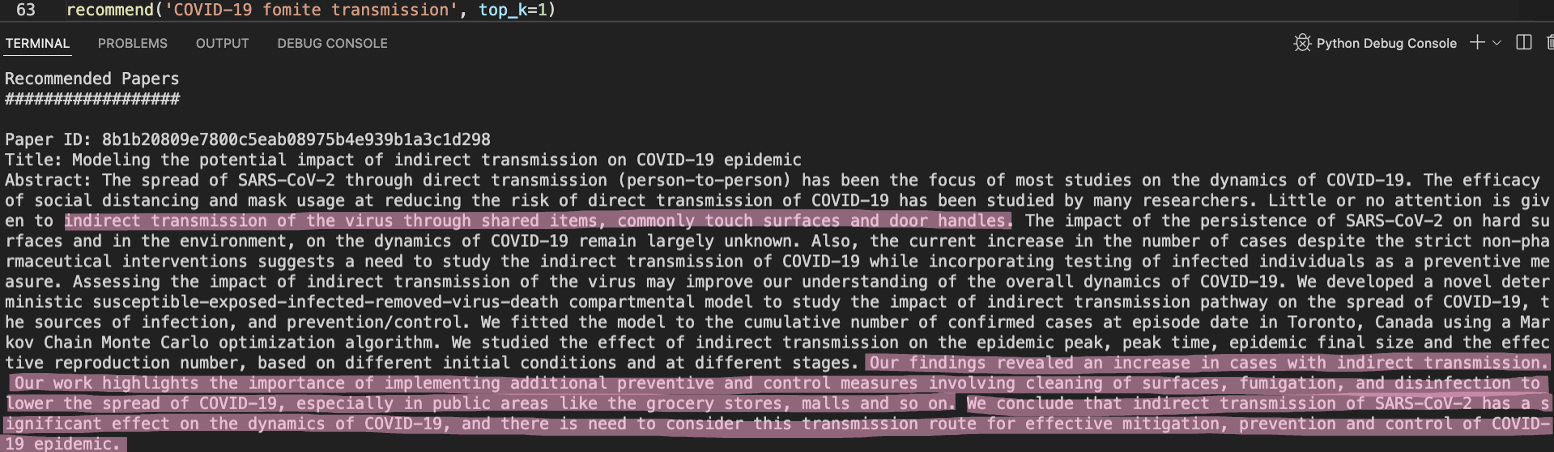 Recommended Article on COVID-19 Fomite Transmission