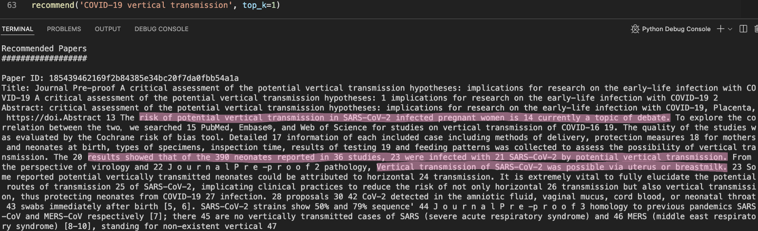 Recommended Article on COVID-19 Vertical Transmission